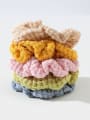thumb Trend yarn New wool hair tie solid color Hair Barrette/Multi-Color Optional 1