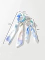 thumb Trend  Satin Gentle gradient forest small fresh long streamer Hair Barrette/Multi-Color Optional 1