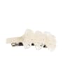 thumb Cellulose Acetate Trend Leaf Alloy Hair Barrette 2