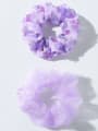 thumb Trend Yarn Butterfly pattern purple new super fairy temperament Hair Barrette/Multi-Color Optional 1