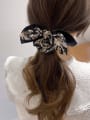 thumb Vintage fabric floral bow Hair Barrette/Multi-Color Optional 2