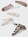 thumb Trend Alloy Set of 6 animal print hair clips Hair Barrette/Multi-Color Optional 2