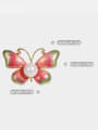 thumb Alloy Imitation Pearl Enamel Butterfly Trend Brooch 2