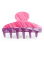 thumb Cellulose Acetate Minimalist Geometric Multi Color Jaw Hair Claw 3