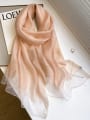 thumb Women Fall blended solid color all-match 200*70cm Solid Scarves 2
