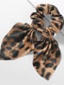 thumb Vintage Fabric Leopard Print Scarf Swallowtail Scarf Hair Barrette/Multi-Color Optional 2