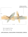 thumb Cellulose Acetate Minimalist Butterfly Alloy Hair Barrette 1