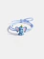 thumb Alloy  Simple Cute Small Flying Elephant Multi Color Hair Rope 0