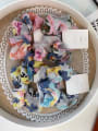 thumb Trend floral pleated Rayon Hair Barrette/Multi-Color Optional 1