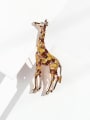 thumb Alloy Enamel Cartoon Giraffe  Trend Brooch 2