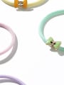 thumb Minimalist Elastic rope candy color head rope seamless and simple Hair Barrette/Multi-Color Optional 1