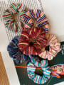 thumb Vintage Knit pinstripes Hair Barrette/Multi-Color Optional 1