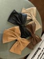 thumb Vintage Artificial Leather large butterfly Hair Barrette/Multi-Color Optional 0