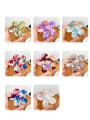 thumb Cellulose Acetate Trend Flower Alloy Multi Color Jaw Hair Claw 0
