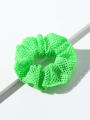 thumb Trend net Fluorescent Green Sports Wind Mesh Hair Ring Hair Barrette/Multi-Color Optional 0