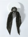 thumb Vintage Fabric Wild Leopard Print Sexy Swallowtail Streamer Hair Barrette/Multi-Color Optional 2