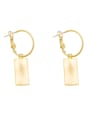 thumb Copper Alloy Gold Geometric Trend Trend Korean Fashion Earring 4