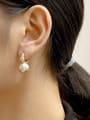 thumb Copper Alloy Imitation Pearl Geometric Trend Korean Fashion Earring 2
