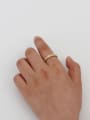 thumb Copper Alloy Flower Minimalist Fashion Ring 1