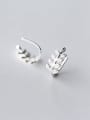 thumb 925 Sterling Silver Classic Stud Earring 1
