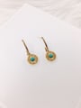 thumb Stainless steel Cloisonne Cone Minimalist Drop Earring 1