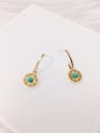 thumb Stainless steel Cloisonne Cone Minimalist Drop Earring 0