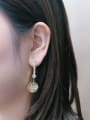 thumb Zinc Alloy Cubic Zirconia Irregular Trend Clip Earring 1