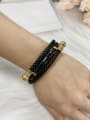 thumb Stainless steel Leather Irregular Trend Bracelet 4