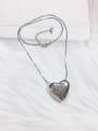 thumb Zinc Alloy Heart Trend Necklace 0