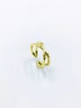 thumb Brass Letter Trend Band Ring 0