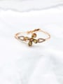 thumb Zinc Alloy Glass Stone Multi Color Butterfly Dainty Band Bangle 1