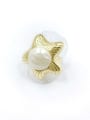 thumb Zinc Alloy Resin White Star Trend Band Ring 0