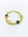 thumb Zinc Alloy Glass Stone Blue Irregular Trend Bracelet 0