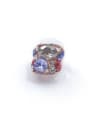 thumb Zinc Alloy Glass Stone Multi Color Luxury Band Ring 1