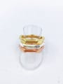 thumb Brass Trend Stackable Ring 0