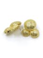 thumb Zinc Alloy Round Statement Clip Earring 0
