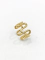 thumb Brass Trend Band Ring 0