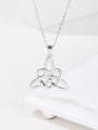 thumb 925 Sterling Silver Minimalist Lariat Necklace 3