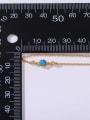 thumb 925 Sterling Silver Synthetic Opal Multi Color Minimalist Adjustable Bracelet 4