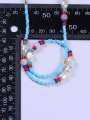 thumb Stainless steel Bead Multi Color Minimalist Beaded Necklace 3