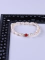 thumb Stainless steel Freshwater Pearl Multi Color Minimalist Handmade Beaded Bracelet 3