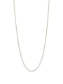 thumb 925 Sterling Silver Minimalist Cable Chain 0