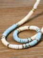 thumb Brass Bead Irregular Minimalist Cuban Necklace 1