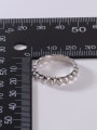 thumb 925 Sterling Silver Skull Minimalist Band Ring 3