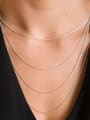 thumb 925 Sterling Silver Minimalist Cable Chain 1