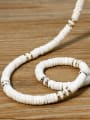 thumb Brass Bead Irregular Minimalist Cuban Necklace 1