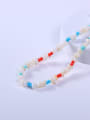 thumb 925 Sterling Silver Shell Multi Color Minimalist Beaded Necklace 2