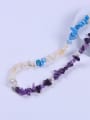 thumb Stainless steel Freshwater Pearl Multi Color Dainty Beaded Necklace 2