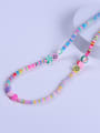 thumb Stainless steel Glass beads Multi Color Minimalist Lariat Necklace 2