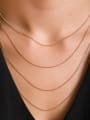 thumb 925 Sterling Silver Minimalist Cable Chain 1